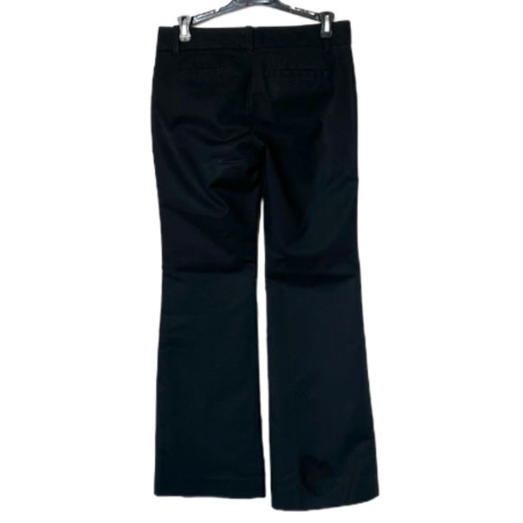 Banana Republic Stretch Straight Leg Black Pants Size 2P - Picture 1 of 12